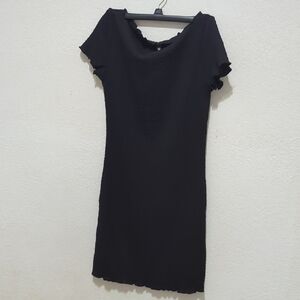 H&M Black Mini Dress